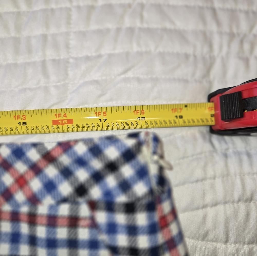 Talbots Plaid Pencil Fully Lined Skirt. Women's Size 14 - Picture 6 of 6